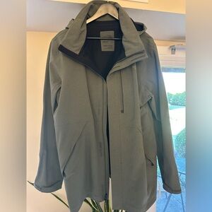 The North Face Apex Flex Gore-Tex rain coat jacket parka large